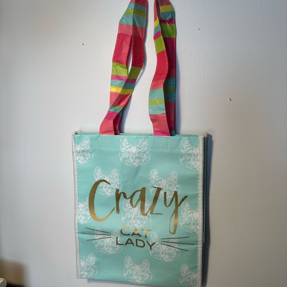 Jo Ann Fabrics “Crazy Cat Lady” reusable tote bag